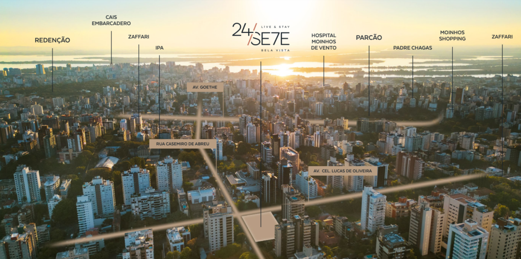 24 Se7e Cyrela - Localização - Cyrela Lucas de Oliveira - Cyrela Casemiro de Abreu