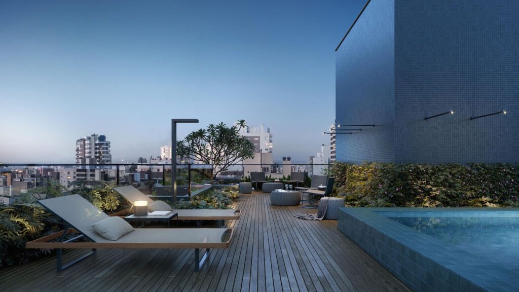 Miradero Zuckhan Lauro de Oliveira - Piscina e Lounge