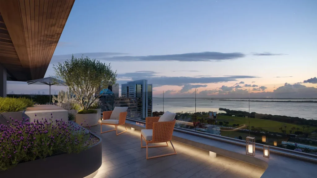 Ybá Orla Residences - GND Borges de Medeiros - Lounge Externo