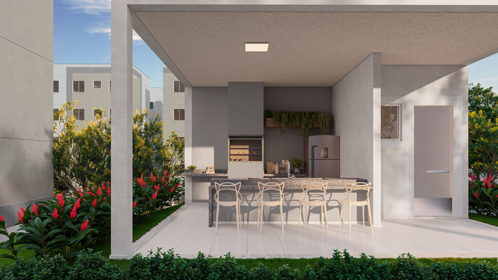 Porto Guarani MRV - Churrasqueira