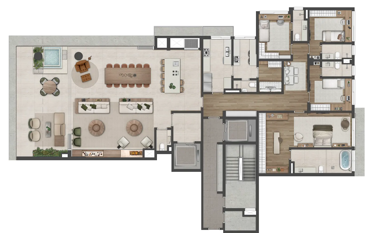 Casa Moinhos - Planta 1001