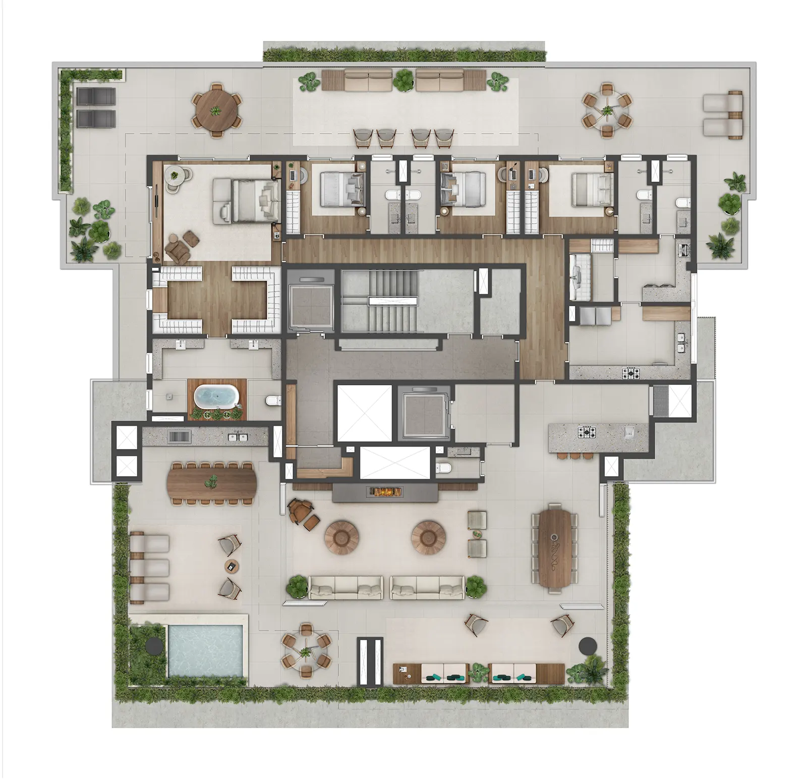 Casa Moinhos - Planta 1101