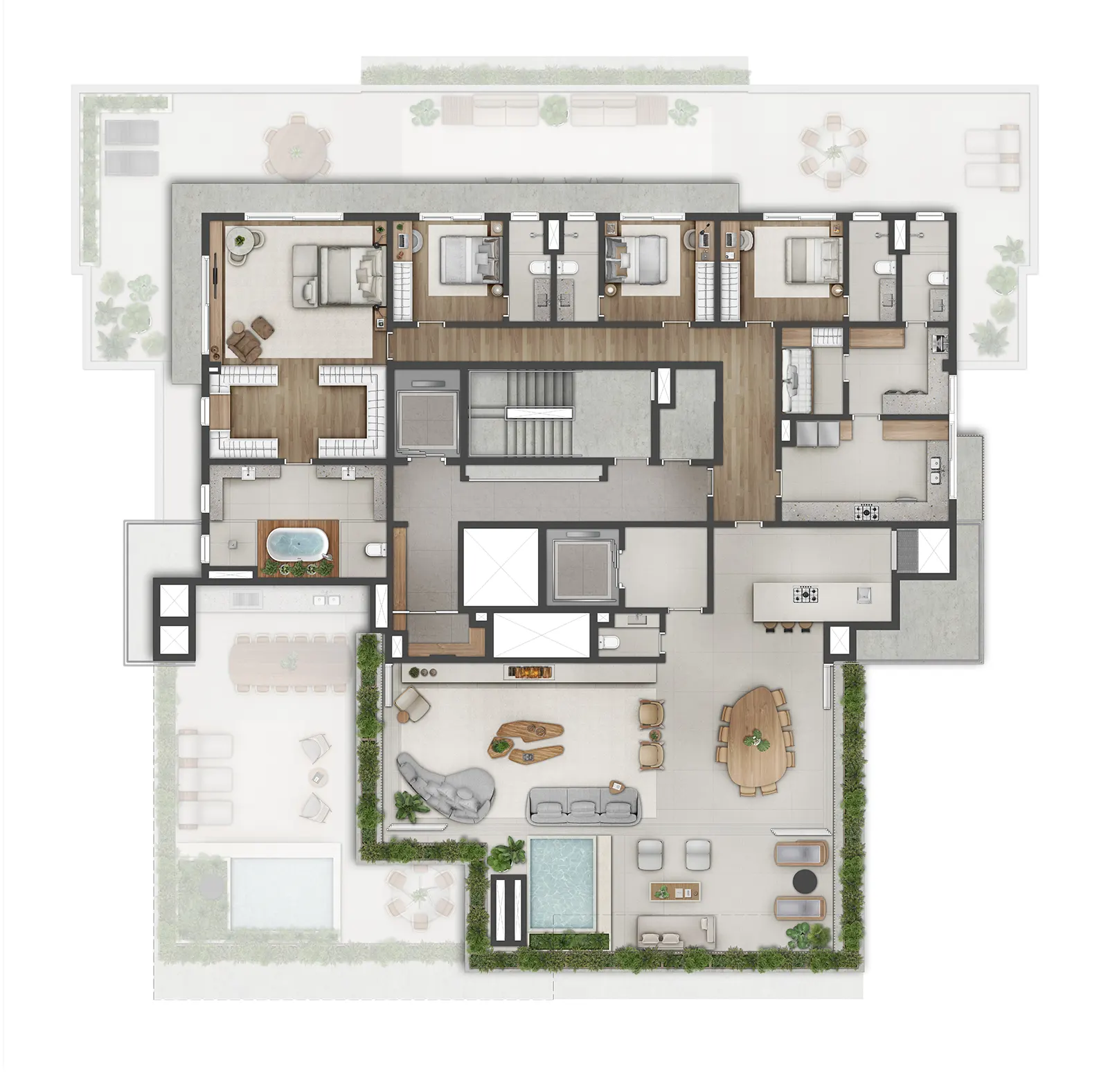 Casa Moinhos - Planta 1201