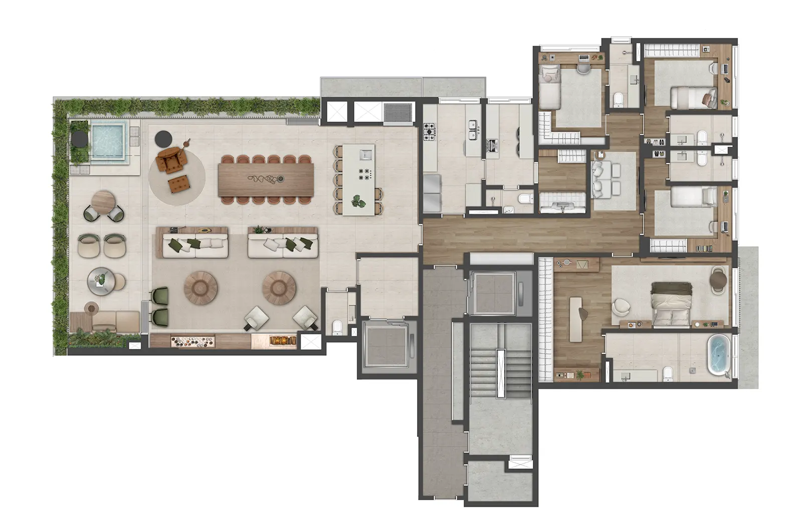 Casa Moinhos - Planta 301