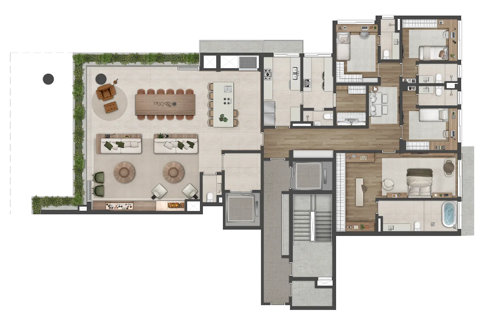 Casa Moinhos - Planta 401