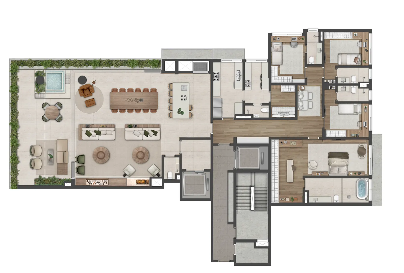 Casa Moinhos - Planta 501