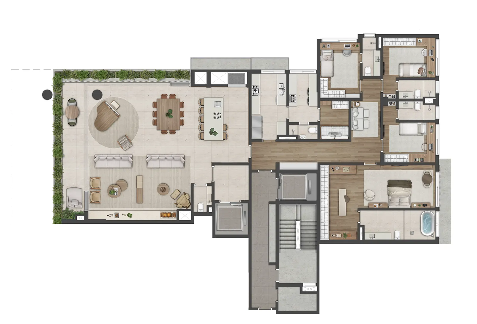 Casa Moinhos - Planta 601