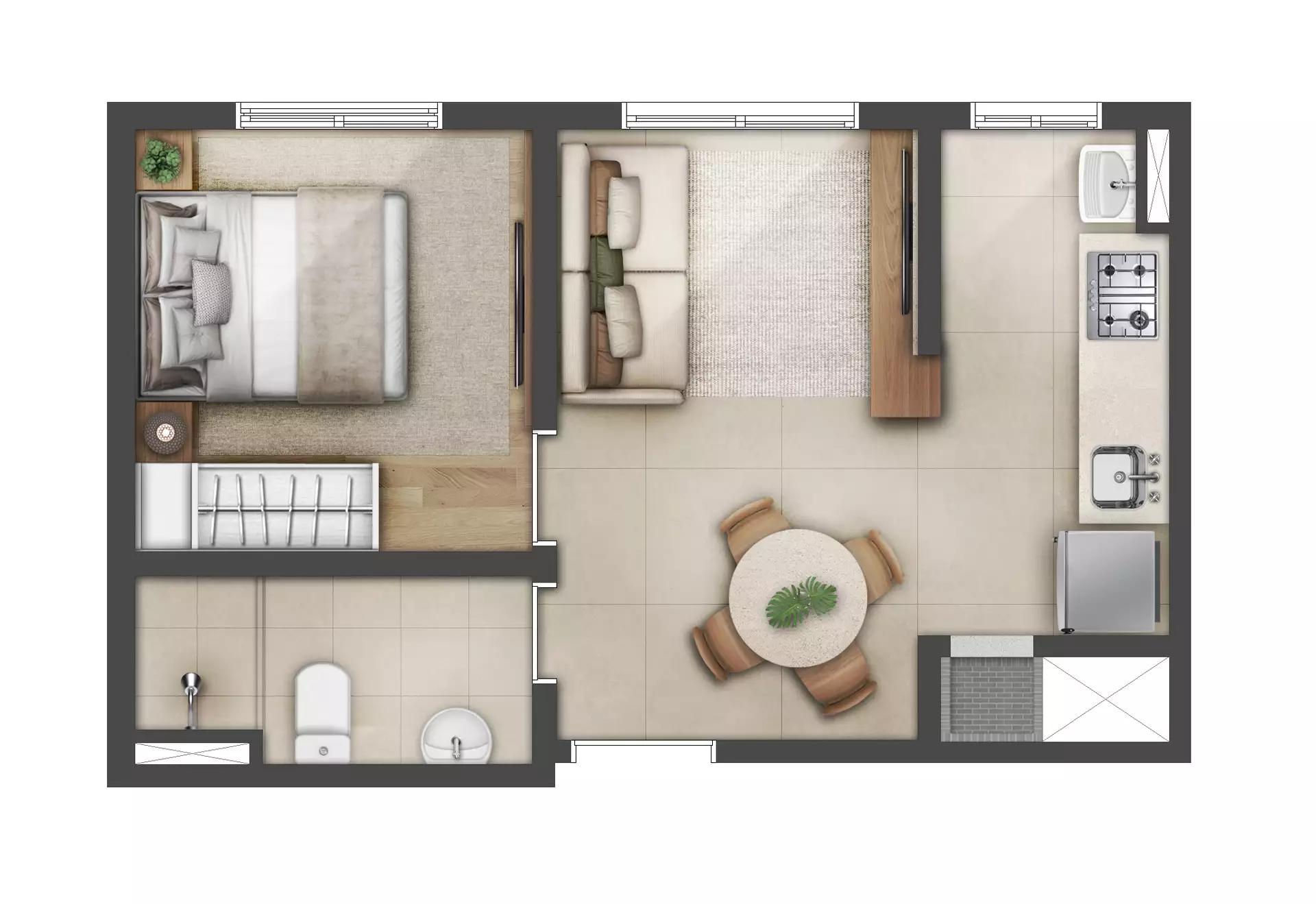 Open Bosque Parque do Arvoredo - 1D