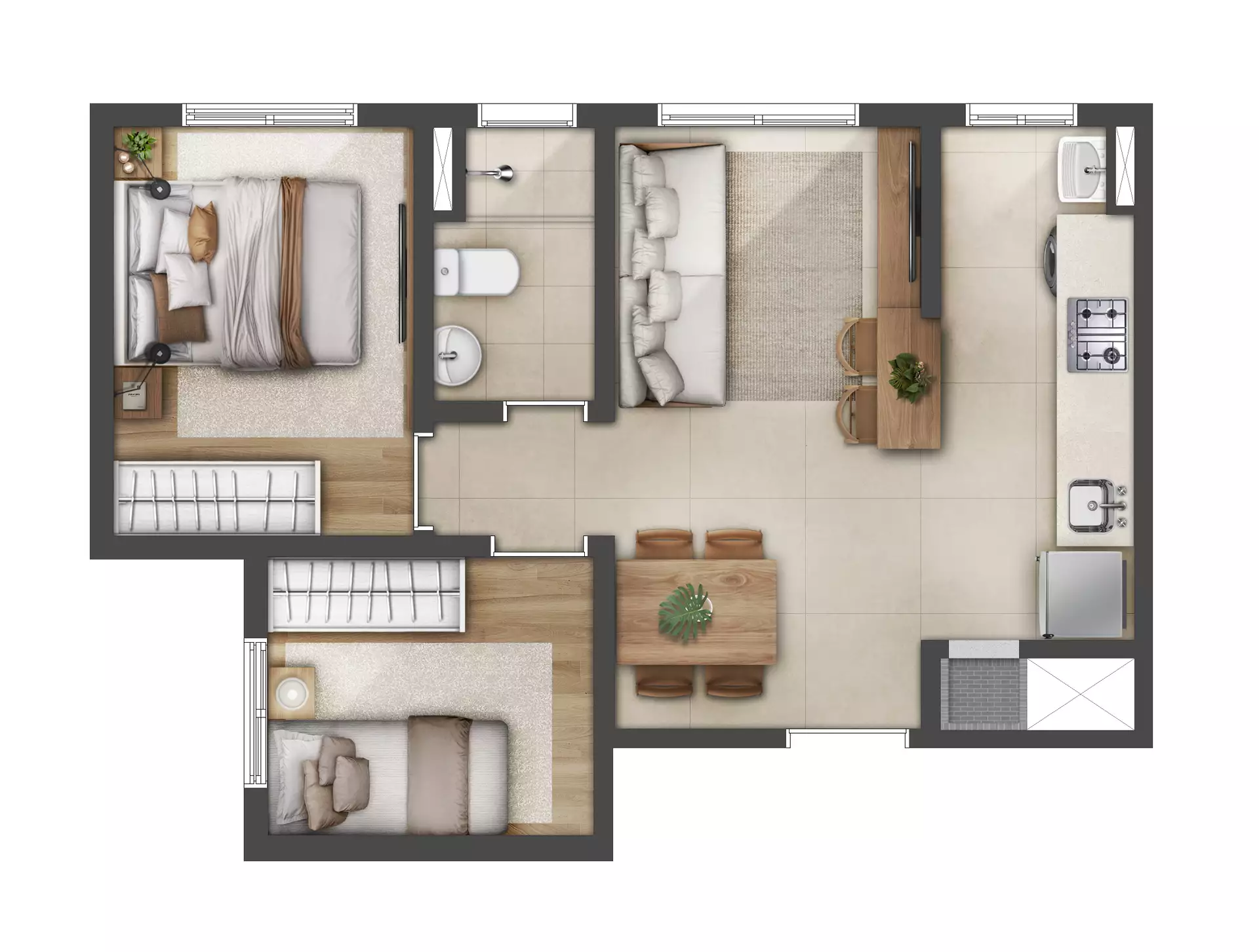 Open Bosque Parque do Arvoredo - 2D