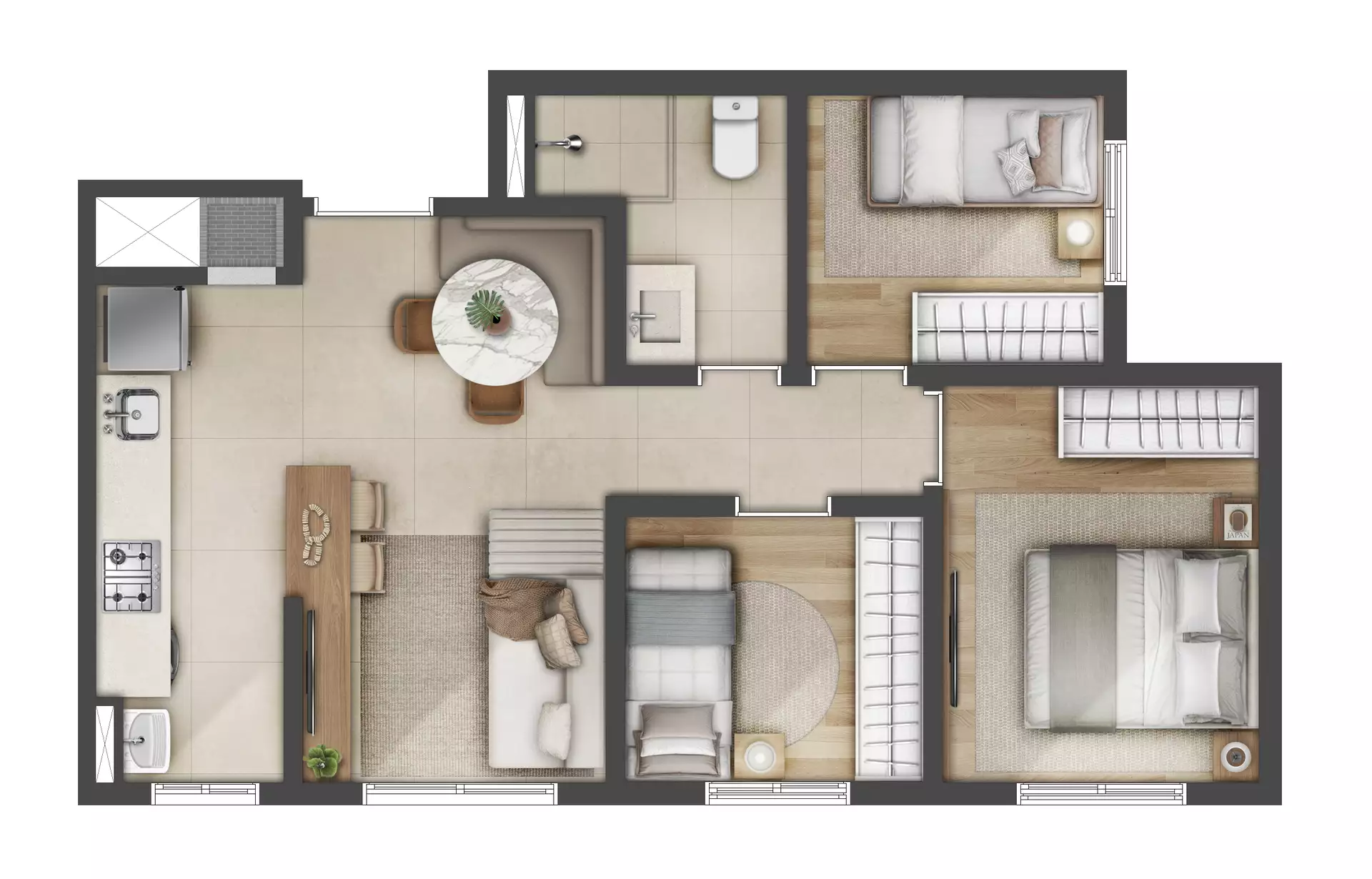 Open Bosque Parque do Arvoredo - 3D