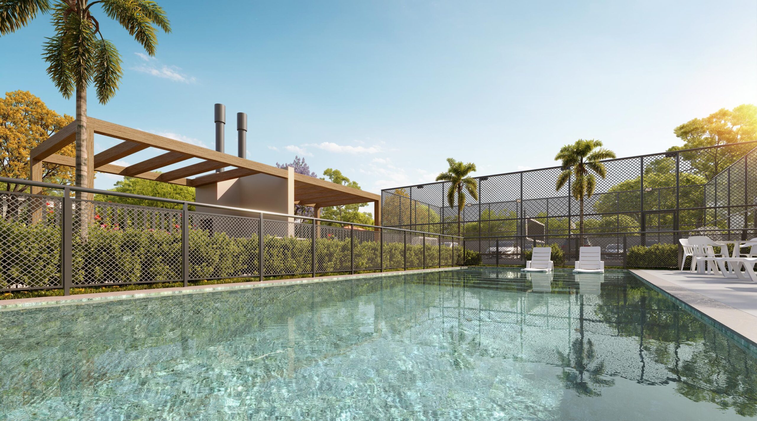 Open Bosque Parque do Arvoredo - Piscina