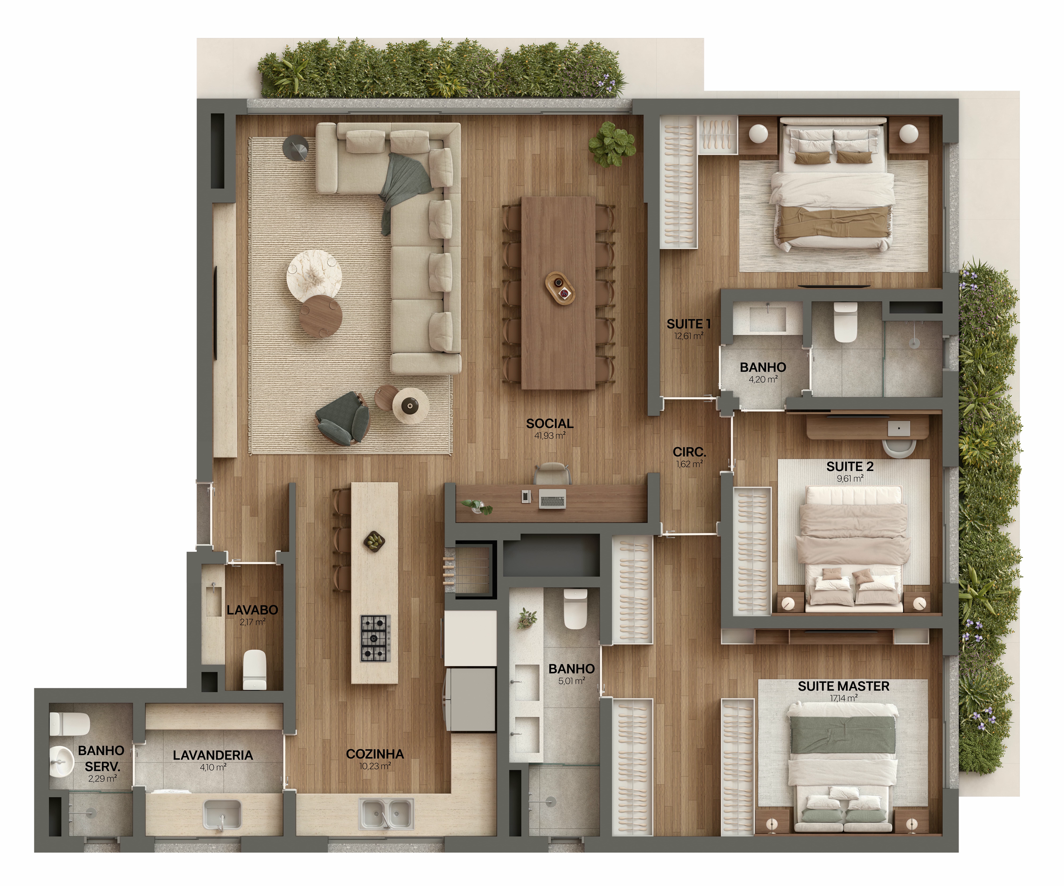 Living Estendido - 142 m² - Final 01