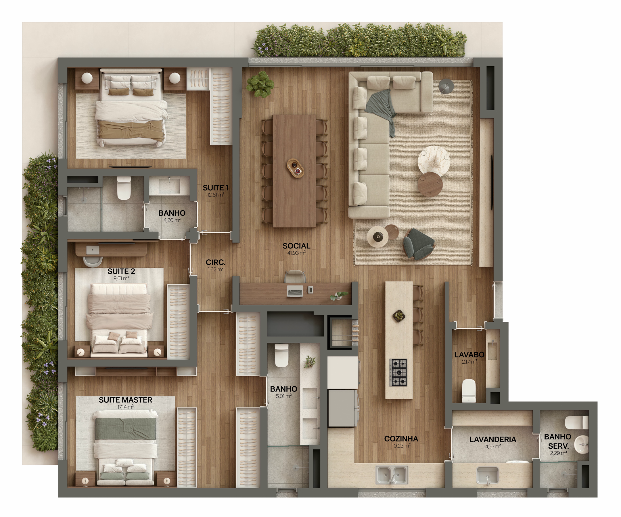 Living Estendido - 142 m² - Final 02